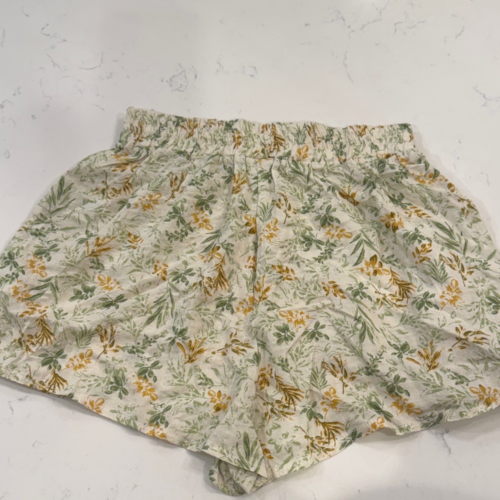 Floral Print Women's Shorts